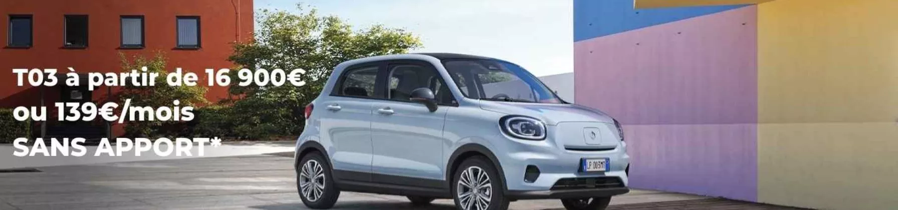 citadine t03 à partir 16 900€ ou 139€mois sans apport leapmotor valence