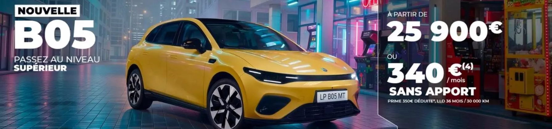 nouvelle berline electrique b05 concession leapmotor valence